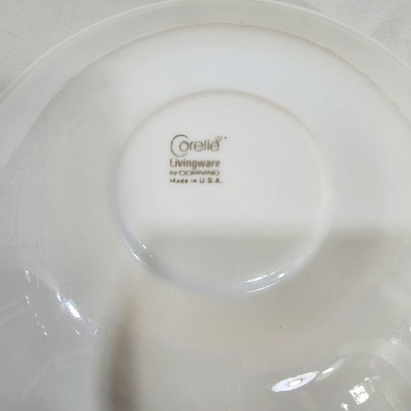 3) Corelle Corning Butterfly Gold  6.25" Tea or Coffee Cup Saucer Only vintage - Picture 5 of 5